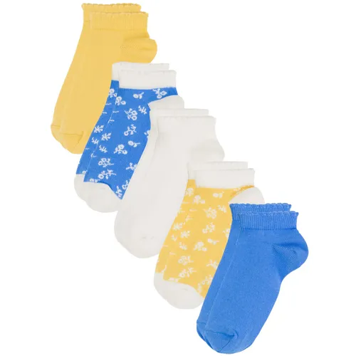 Socken FLOWER 5er-Pack in multico