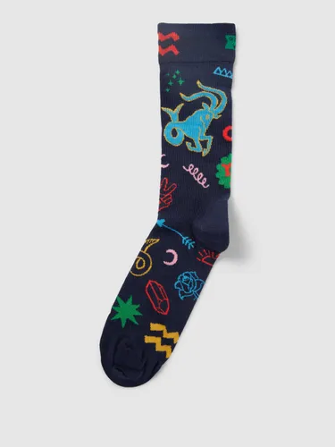 Socken mit Allover-Muster Modell 'Capricorn'