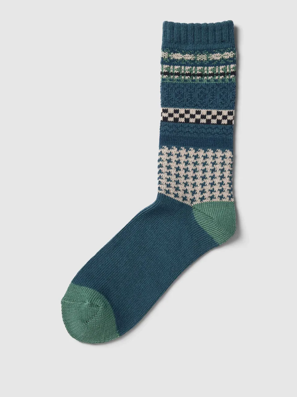Socken mit Allover-Muster Modell 'Hygge' im 2er-Pack