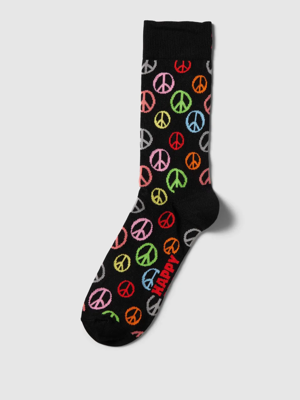 Socken mit Allover-Muster Modell 'Peace'