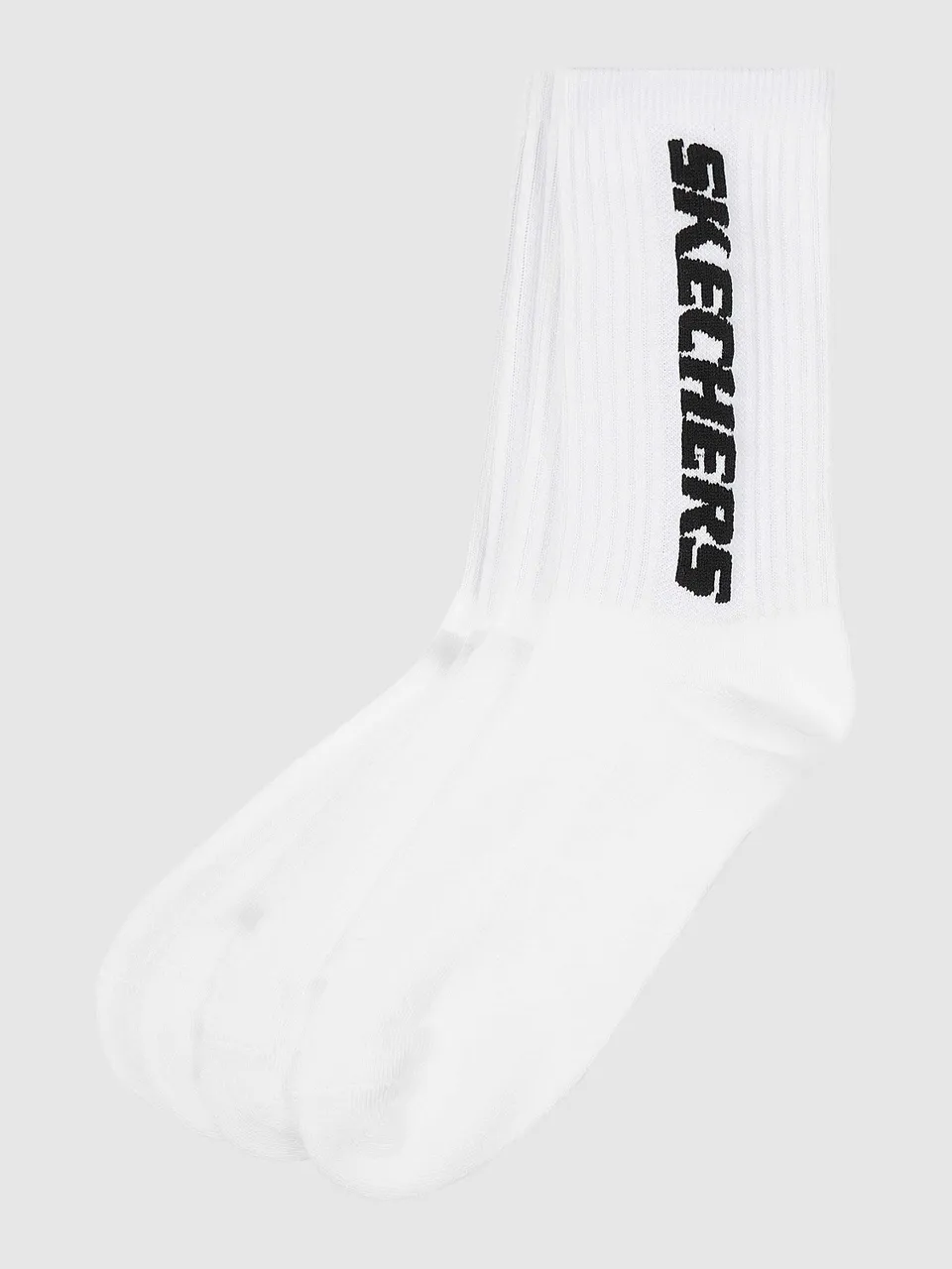 Socken mit Label-Schriftzug im 4er-Pack