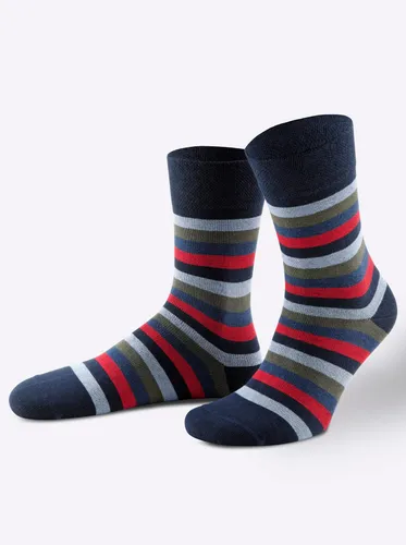 Socken WÄSCHEPUR Gr. 4, bunt (farbig, sortiert) Damen Socken Strümpfe