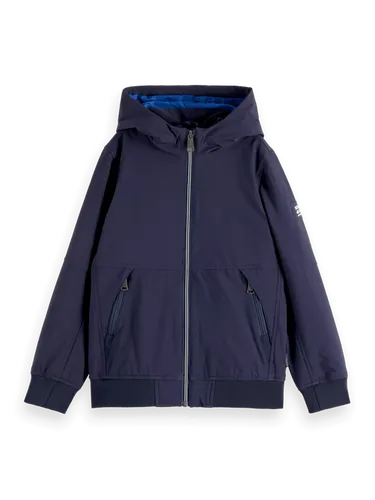 Softshell-Jacke mit Kapuze - Größe 8 - Multicolor - Junge - Jacke - Scotch & Soda