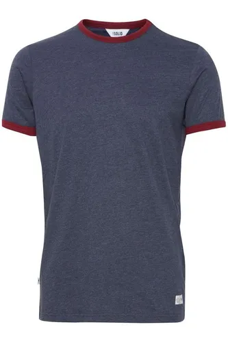 !Solid Rundhalsshirt SDManoldo T-Shirt mit farblich abgesetztem Kragen und Ärmelsaum