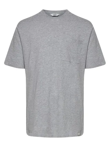 Solid T-Shirt 21107372 Grau Casual Fit
