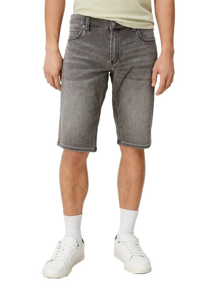 s.Oliver Bermudas Jeans-Bermuda York / Regular Fit / Mid Rise / Straight Leg