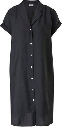 s.Oliver BLACK LABEL Blusenkleid mit kurzen Umschlagsärmeln