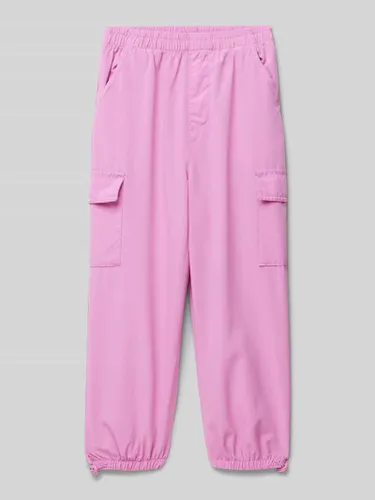 S.OLIVER CASUAL Loose Fit Sweatpants mit Cargotaschen in Rosa