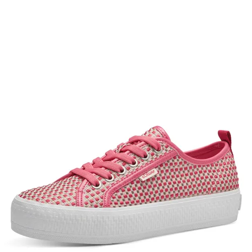s.Oliver Damen Plateau Sneaker für Damen, pink