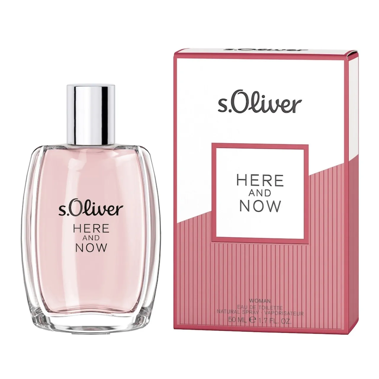 s.Oliver - Here And Now Natural Spray Eau de Toilette 50 ml Damen