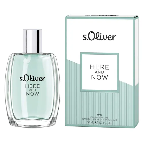 s.Oliver - Here And Now Natural Spray Eau de Toilette 50 ml Herren