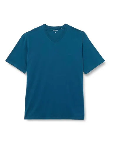 s.Oliver Herren T-Shirt Kurzarm Blue Green