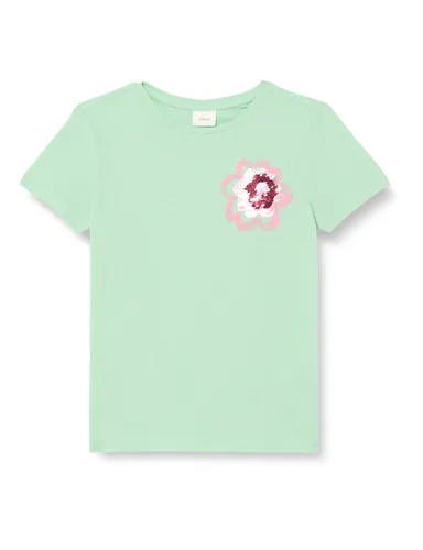 s.Oliver Junior Girl's T-Shirt mit Pailletten