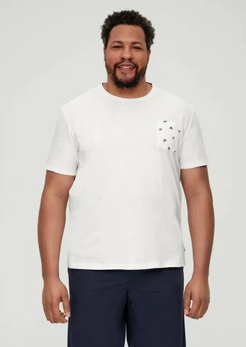 s.Oliver Kurzarmshirt T-Shirt aus Baumwolle