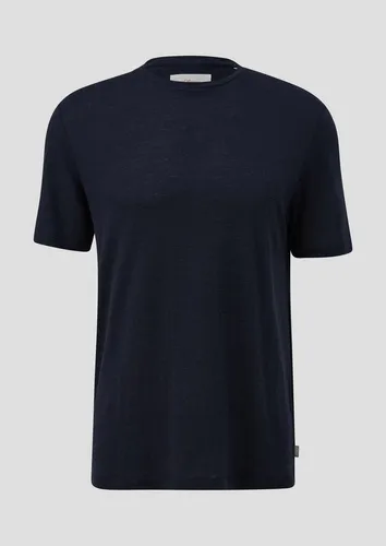 s.Oliver Kurzarmshirt T-Shirt aus Leinen