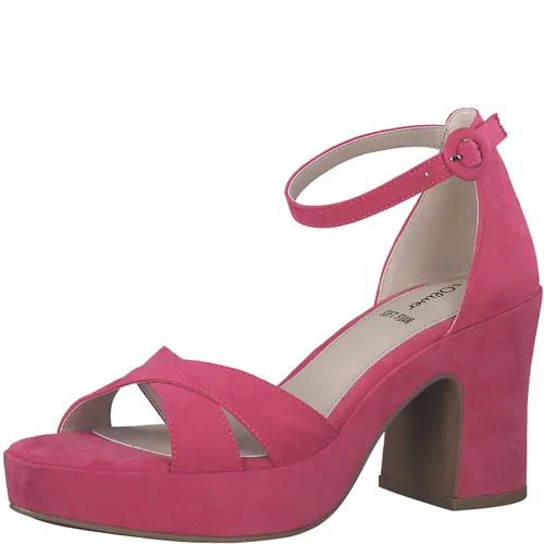 s.Oliver Plateau Sandaletten für Damen, pink