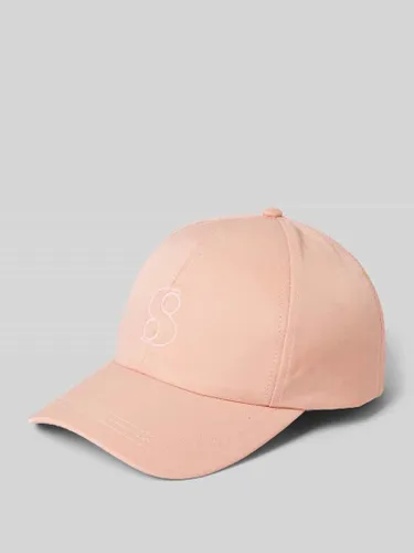 s.Oliver RED LABEL Basecap mit Logo-Stitching in Rosa