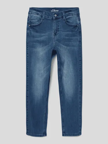 s.Oliver RED LABEL Jeans im 5-Pocket-Design in Blau