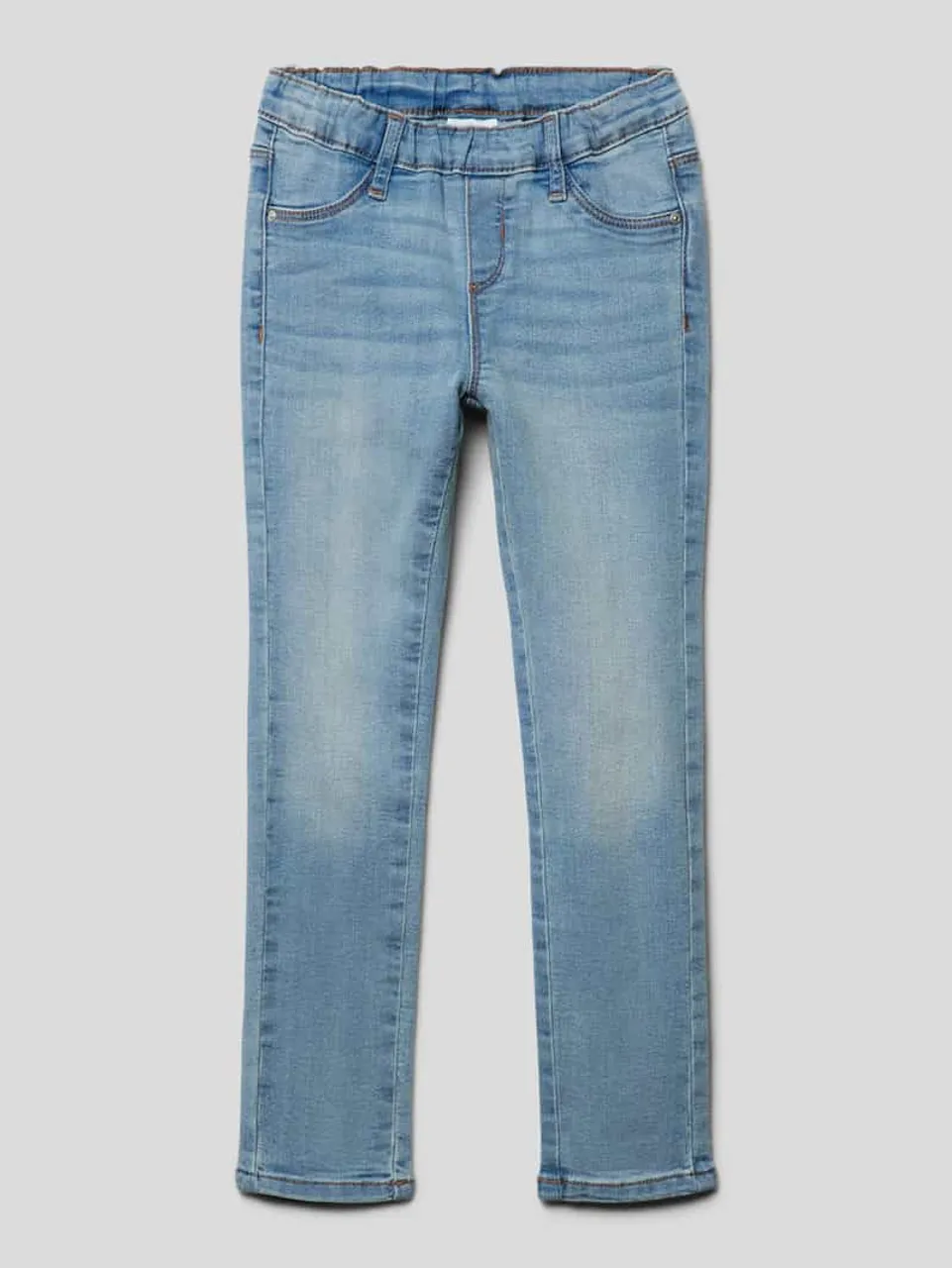 s.Oliver RED LABEL Jeans mit elastischem Bund in Blau
