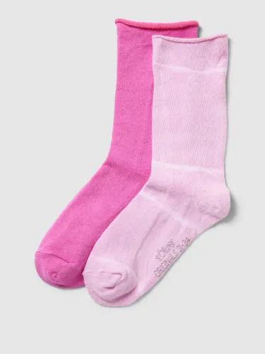 s.Oliver RED LABEL Socken mit Stretch-Anteil im 2er-Pack in Pink