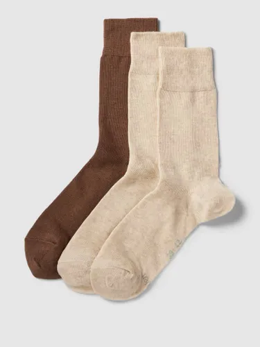 s.Oliver RED LABEL Socken mit Stretch-Anteil im 3er-Pack in Ecru