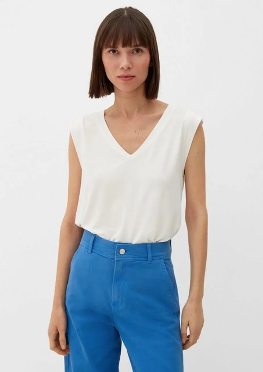 s.Oliver Shirttop Shirt in O-Shape