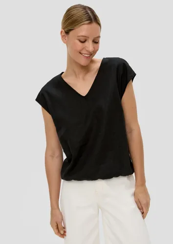 s.Oliver Shirttop T-Shirt mit Animal-Muster
