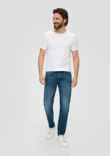 s.Oliver Stoffhose Jeans Mauro / Regular Fit / High Rise / Tapered Leg Blende