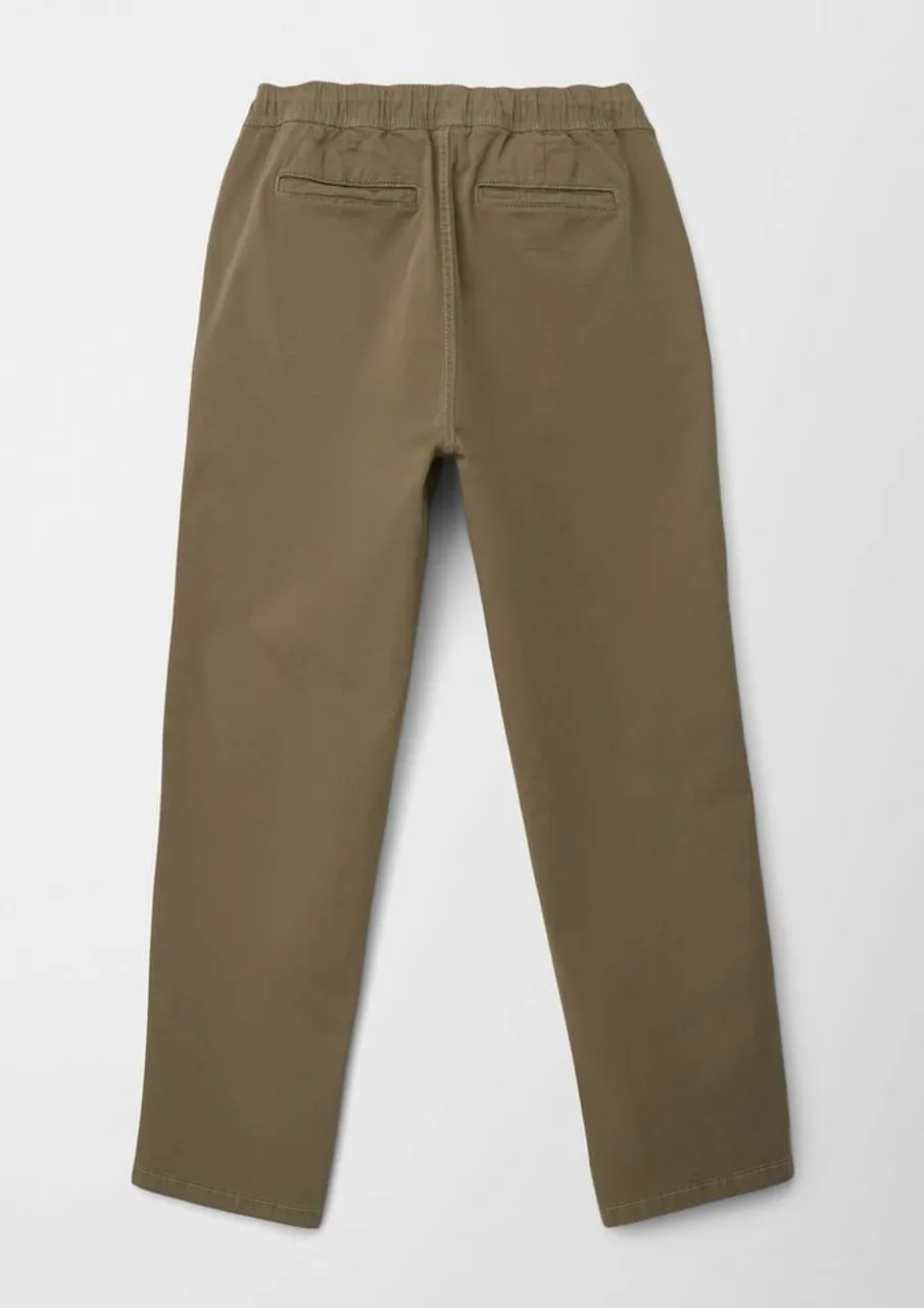 s.Oliver Stoffhose Regular: Hose im Joggpants-Style Garment Dye