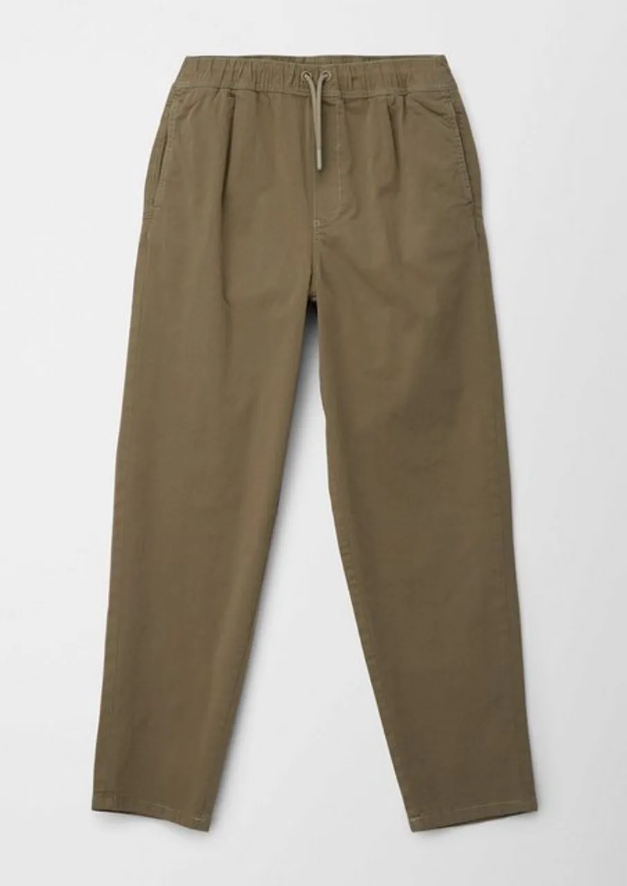 s.Oliver Stoffhose Regular: Hose im Joggpants-Style Garment Dye
