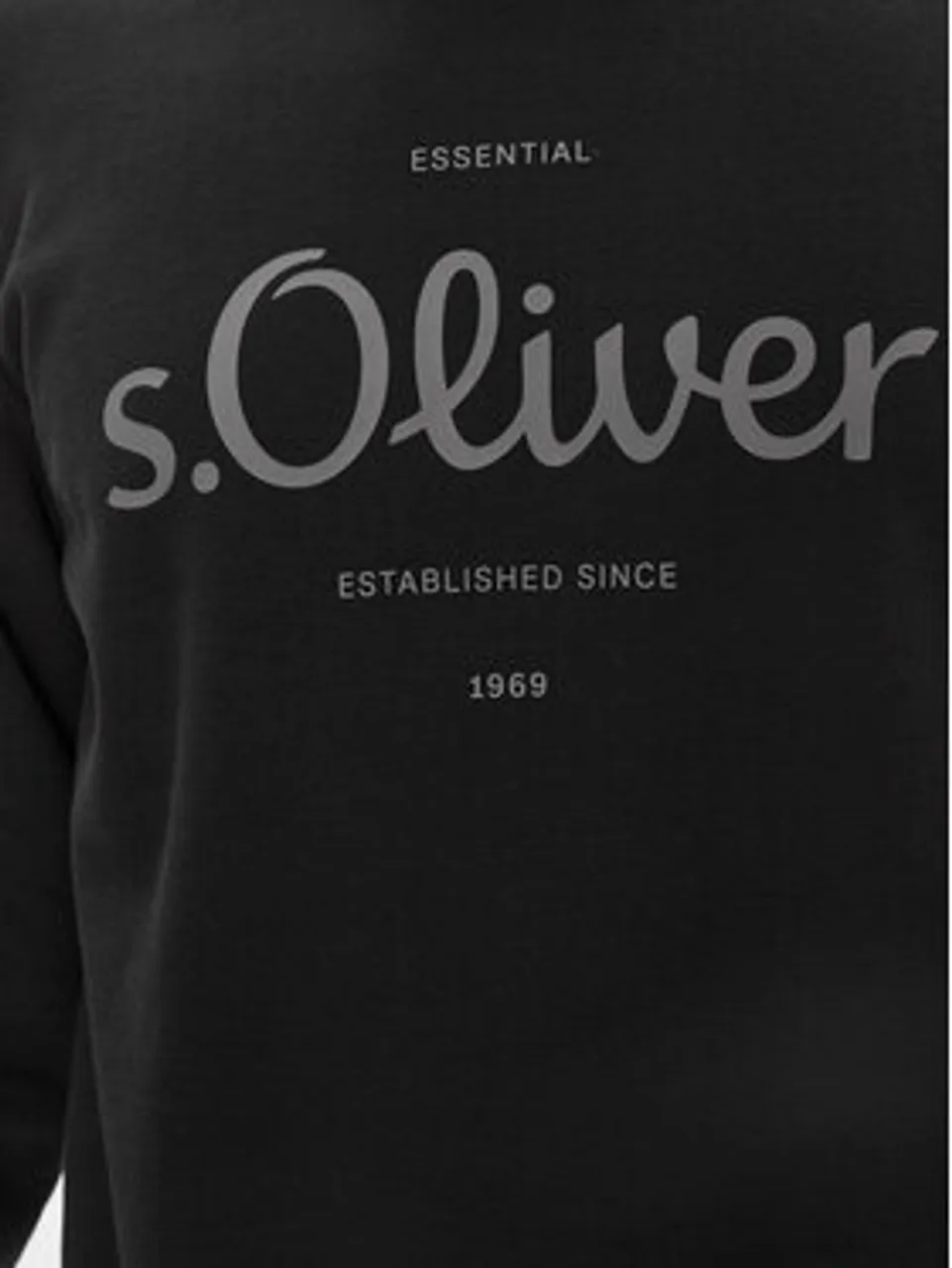 s.Oliver Sweatshirt 2132732 Schwarz Regular Fit