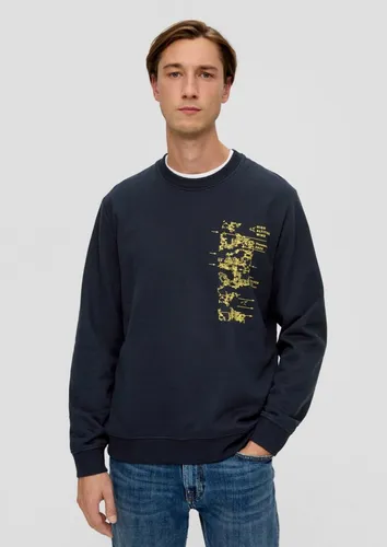 s.Oliver Sweatshirt Sweatshirt mit Frontprint