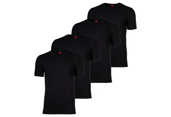 s.Oliver T-Shirt Herren T-Shirt, 4er Pack - Basic, Rundhals