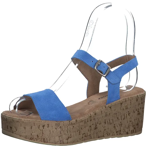 s.Oliver Woms Sandals für Damen, blau