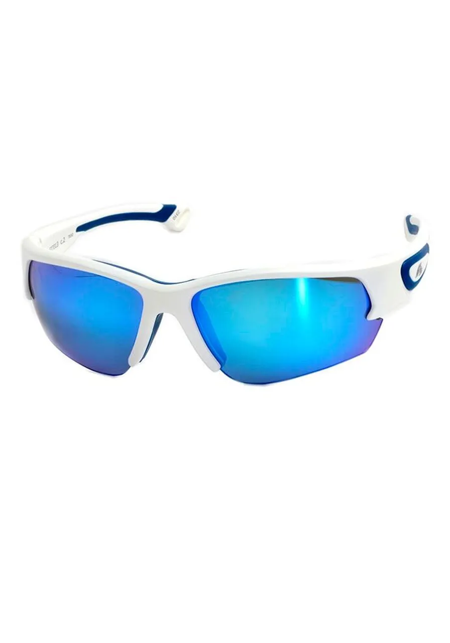 Sonnenbrille F2 weiß (weiß, blau) Damen Brillen Accessoires