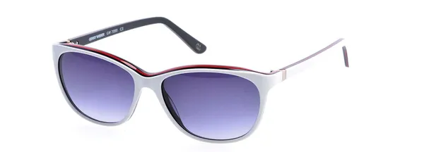 Sonnenbrille GERRY WEBER rot (weiß, rot, dunkelgrau) Damen Brillen Sonnenbrillen