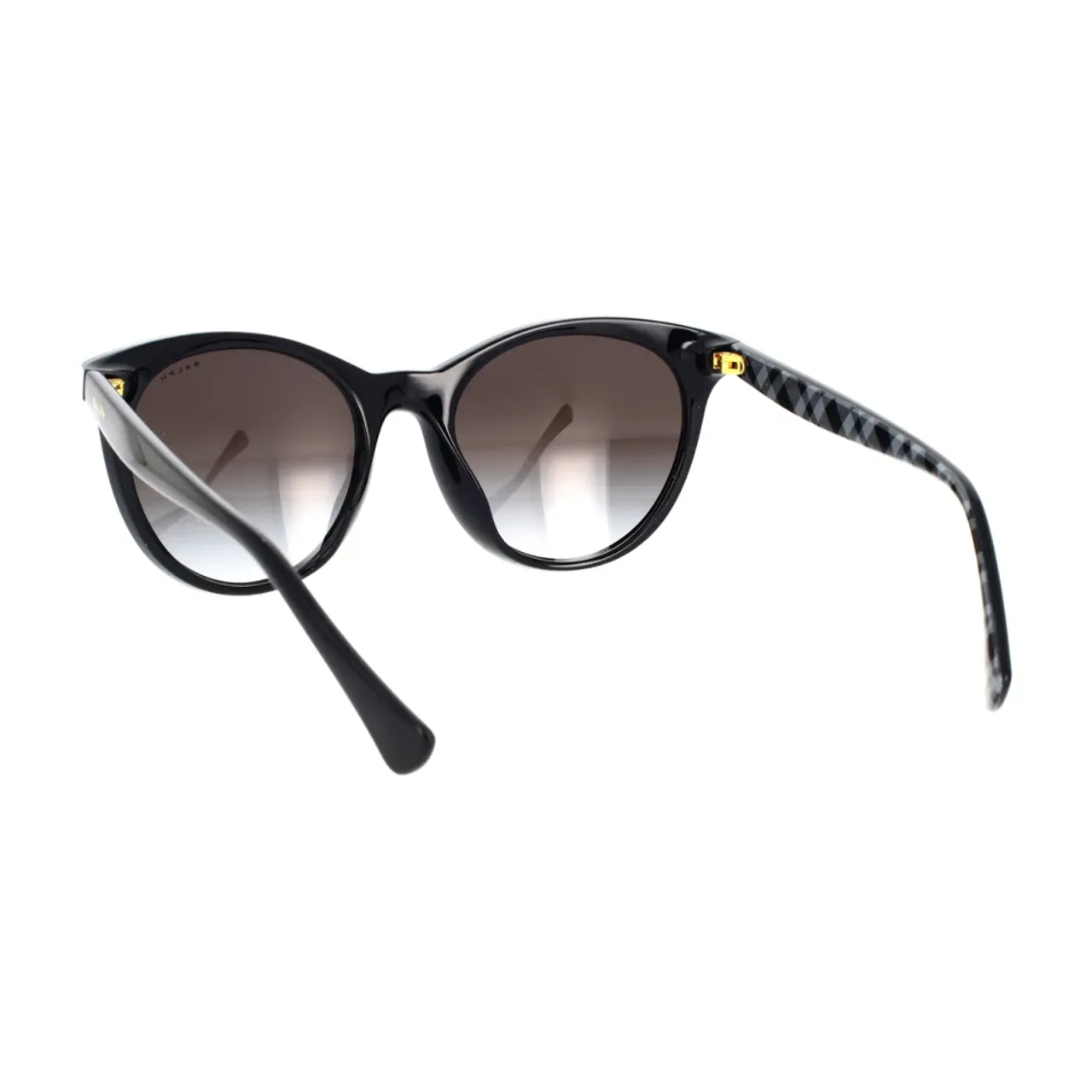 Sonnenbrille mit rundem Design und elegantem schwarzen Rahmen Ralph Lauren