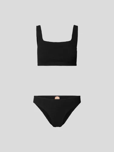 Sorbet Island Bikini mit Stretch-Anteil in Black