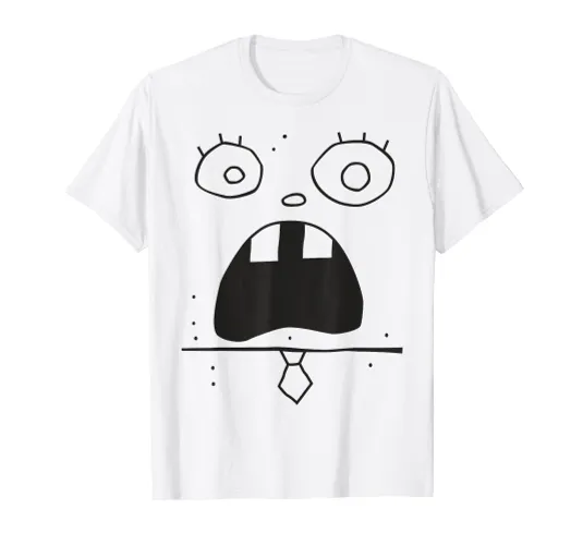 SpongeBob SquarePants Doodle Bob Face Costume T-Shirt