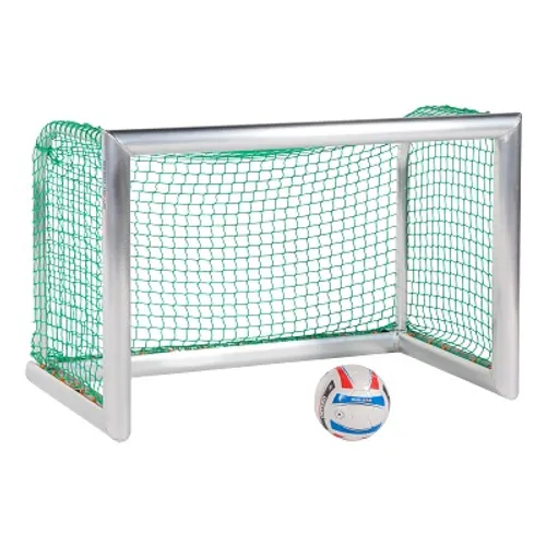 Sport-Thieme Mini-Fußballtor "Professional", Inkl. Netz, grün (MW 4,5 cm), 1,20x0,80 m, Tortiefe 0,70 m