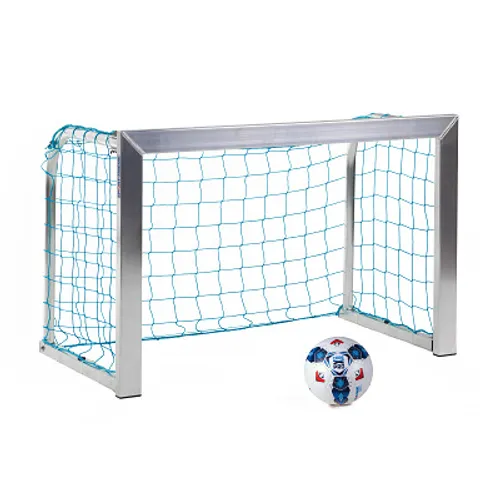 Sport-Thieme Mini-Fußballtor "Training", Inkl. Netz, blau (MW 10 cm), 1,20x0,80 m, Tortiefe 0,70 m