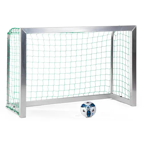 Sport-Thieme Mini-Fußballtor vollverschweißt, Inkl. Netz, grün (MW 10 cm), 1,80x1,20 m, Tortiefe 0,70 m