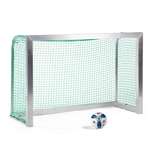 Sport-Thieme Mini-Fußballtor vollverschweißt, Inkl. Netz, grün (MW 4,5 cm), 1,80x1,20 m, Tortiefe 0,70 m