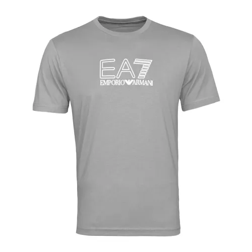 Sportlich Elegant Crew-Neck T-Shirt Emporio Armani EA7