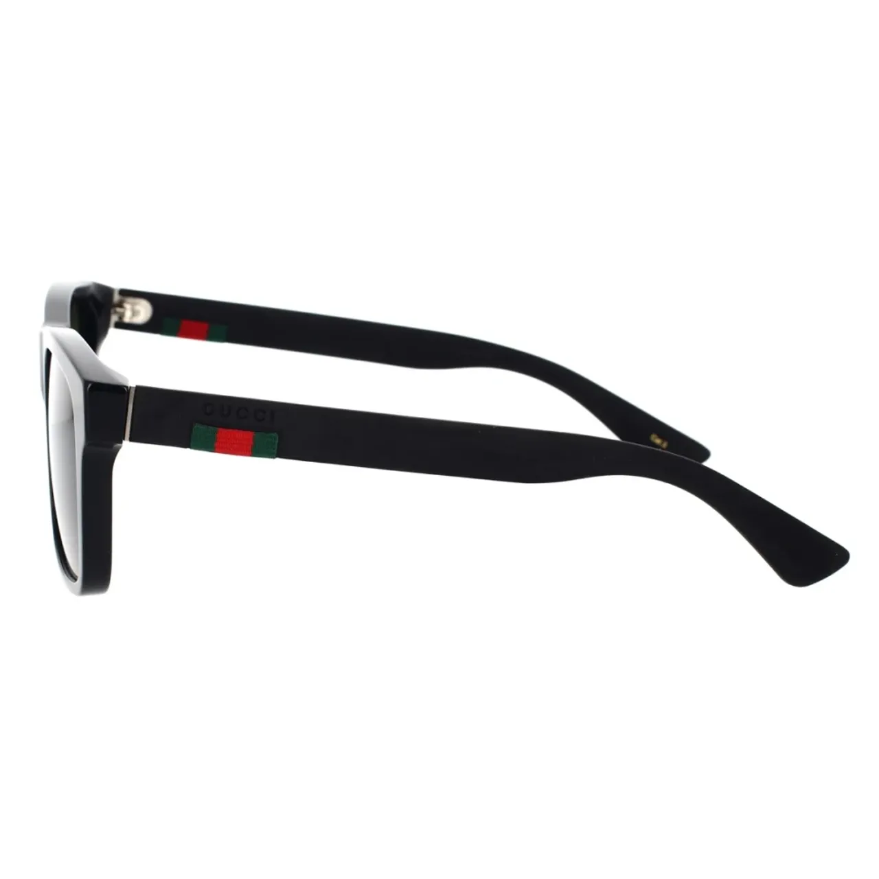 Sportliche Sonnenbrille mit Web-Einsatz Gg0008S 001 Gucci