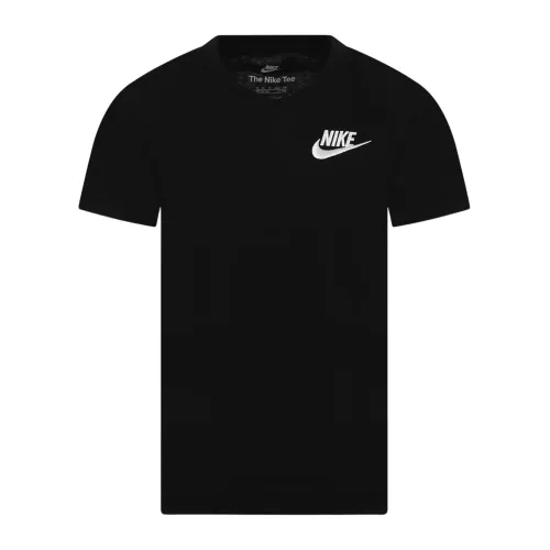 Sportliches Schwarzes Kinder T-Shirt Nike