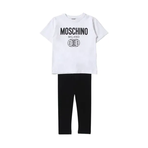 Sportliches T-Shirt und Leggings Set Moschino