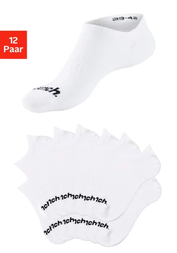 Sportsocken BENCH. Gr. 47-48, weiß (12 x weiß) Damen Socken
