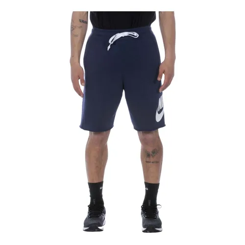 Sportswear Sport Essentials Blaue Bermuda-Shorts Nike