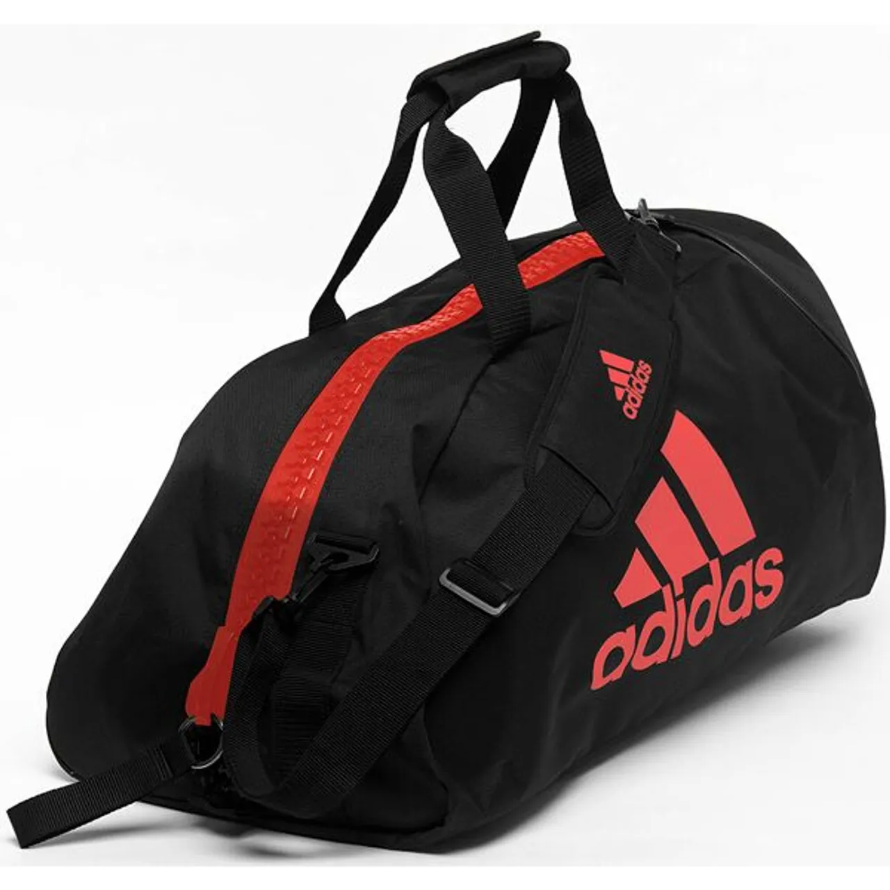 Sporttasche ADIDAS PERFORMANCE Taschen Gr. M, rot (rot, schwarz) Kinder Kinder-Sporttasche